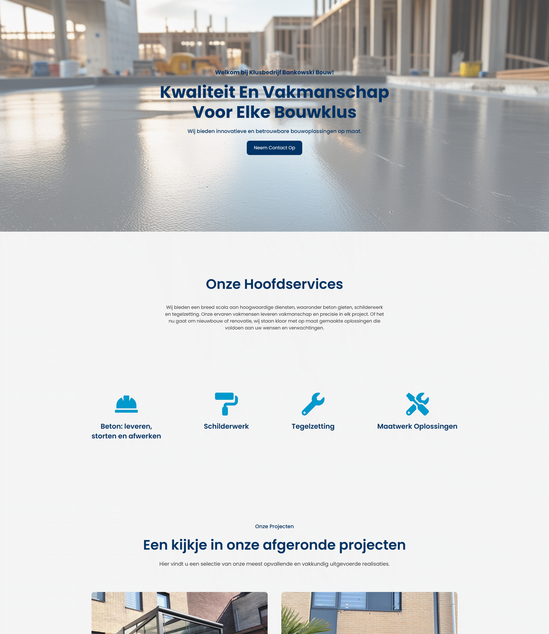 bankowskibouw projekt
